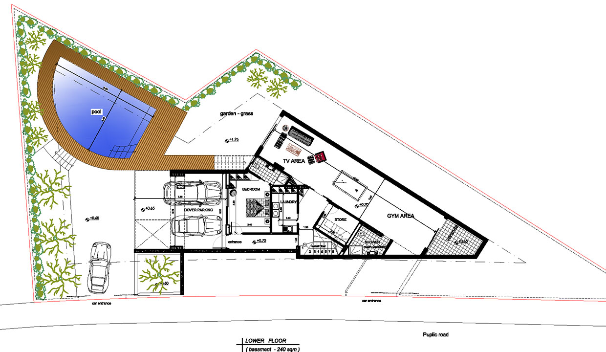 Luxury Custom Design Seaview Villa in Mouttagiaka