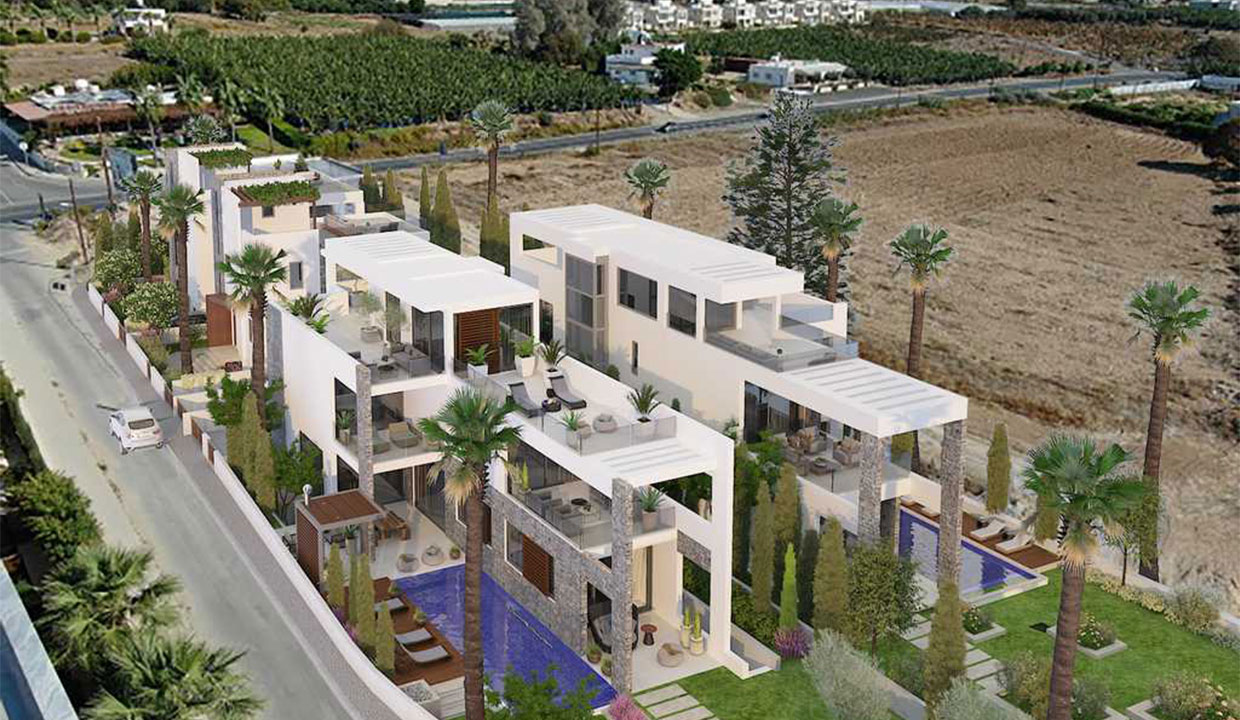 Beachfront Villas in Kissonerga/Paphos