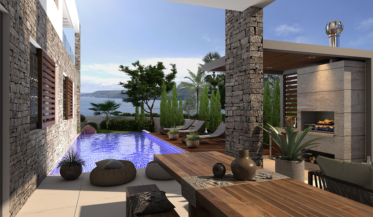 Beachfront Villas in Kissonerga/Paphos